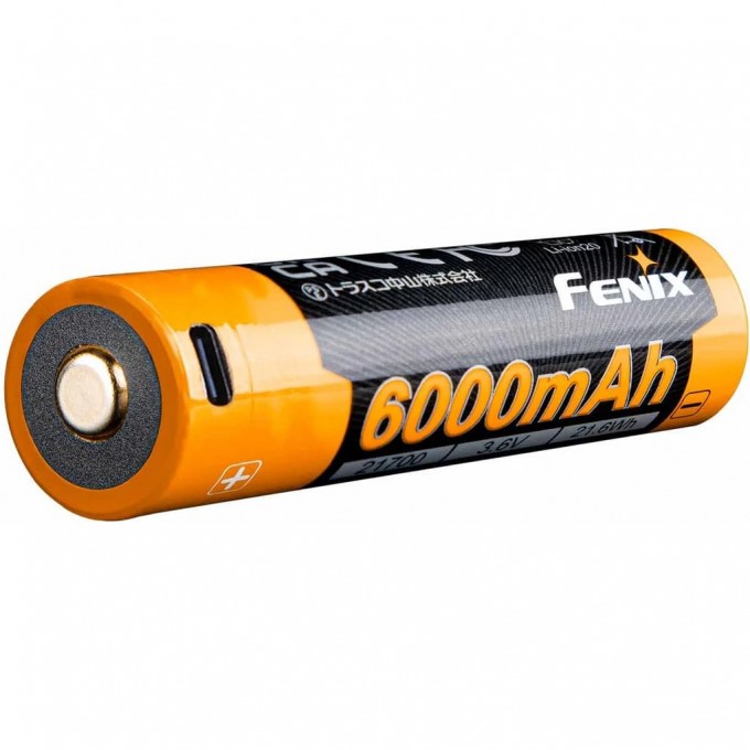Аккумулятор FENIX 21700 6000mAh USB с функцией powerbank ARB-L21-6000B
