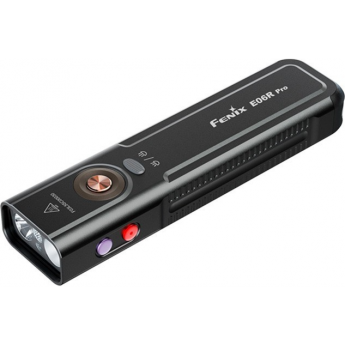 Фонарь FENIX E06R Pro черный 1600 люмен