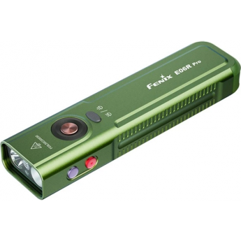 Фонарь FENIX E06R Pro зеленый 1600 люмен + Подарок